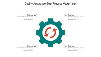 Quality Assurance Gear Process Vector Icon Ppt PowerPoint Presentation Ideas Graphics Pictures PDF