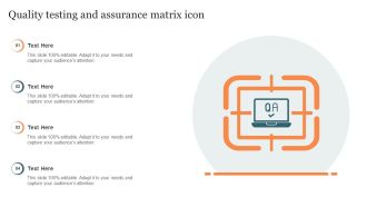 Quality Testing And Assurance Matrix Icon Guidelines PDF