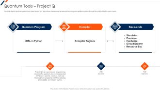 Quantum Tools Project Q Quantum Computing Introduction PDF
