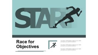 Race For Objectives Ppt PowerPoint Presentation Gallery Ideas