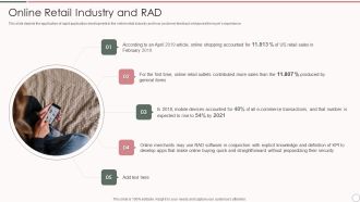 Rapid Application Development Architecture Online Retail Industry And Rad Template PDF