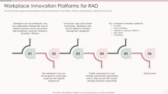 Rapid Application Development Architecture Workplace Innovation Platforms For Rad Microsoft PDF