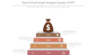 Rate Of Profit Growth Template Example Of Ppt