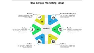 Real Estate Marketing Ideas Ppt PowerPoint Presentation Infographics Example Cpb