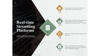 Real Time Streaming Platforms Ppt PowerPoint Presentation File Images
