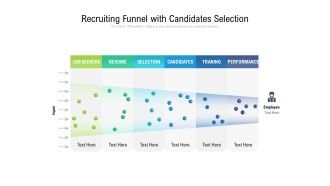 Recruiting Funnel With Candidates Selection Ppt PowerPoint Presentation Icon Infographic Template PDF