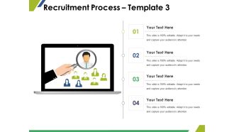 Recruitment Process Template 4 Ppt PowerPoint Presentation File Pictures