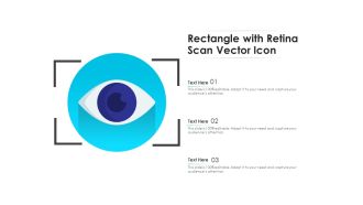 Rectangle With Retina Scan Vector Icon Ppt PowerPoint Presentation File Slide PDF