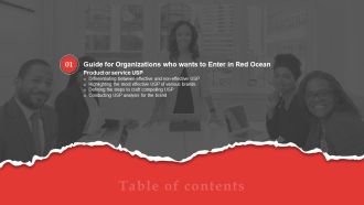 Red Ocean Technique Overcoming The Extreme Competition Template PDF