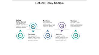 Refund Policy Sample Ppt PowerPoint Presentation Styles Themes Cpb