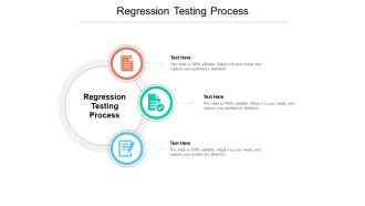 Regression Testing Process Ppt PowerPoint Presentation Icon Show Cpb Pdf
