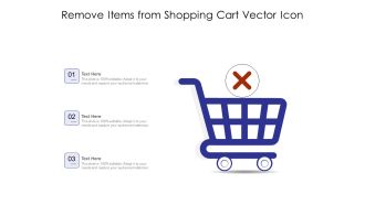 Remove Items From Shopping Cart Vector Icon Ppt PowerPoint Presentation Icon Background Image PDF