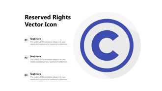 Reserved Rights Vector Icon Ppt PowerPoint Presentation Infographic Template Slides PDF