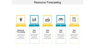 Resource Forecasting Ppt PowerPoint Presentation Ideas Layouts Cpb