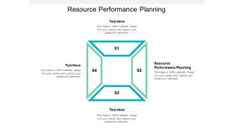 Resource Performance Planning Ppt PowerPoint Presentation File Guide Cpb
