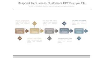 Respond To Business Customers Ppt Example File