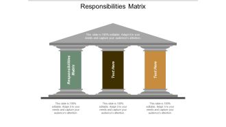 Responsibilities Matrix Ppt Powerpoint Presentation Gallery Slides Cpb