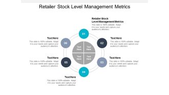 Retailer Stock Level Management Metrics Ppt PowerPoint Presentation Example File Cpb