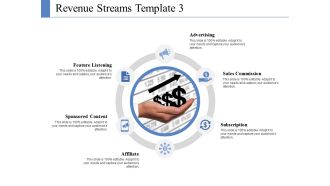 Revenue Streams Template 3 Ppt PowerPoint Presentation Ideas Slide Portrait