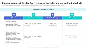 Reverse Proxy Web Server Training Program Intended For System Administrator Sample PDF