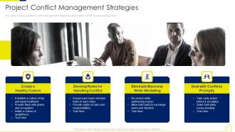 Risk Assessment Methods Real Estate Development Project Project Conflict Management Strategies Graphics PDF