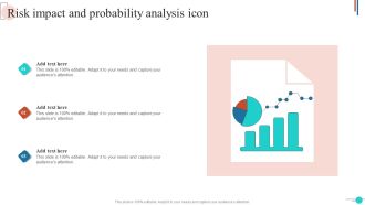 Risk Impact And Probability Analysis Icon Structure PDF
