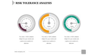 Risk Tolerance Analysis Template 1 Ppt Powerpoint Presentation File Infographic Template