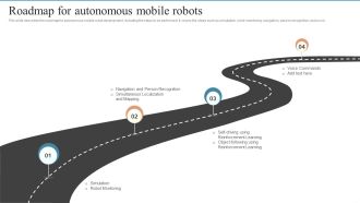 Roadmap For Autonomous Mobile Robots Ppt PowerPoint Presentation File Slides PDF