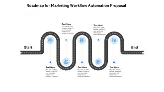 Roadmap For Marketing Workflow Automation Proposal Ppt Outline Slides PDF