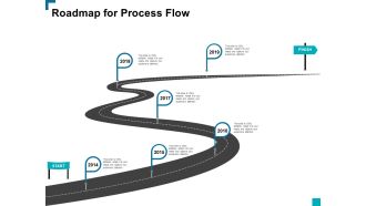 Roadmap For Process Flow Ppt PowerPoint Presentation Icon Elements