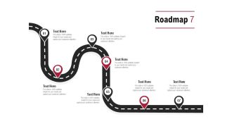 Roadmap Process Flow Ppt PowerPoint Presentation Model Aids