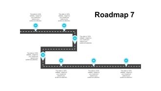 Roadmap Seven Process Ppt PowerPoint Presentation Inspiration Graphics Example