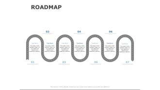Roadmap Seven Stage Ppt PowerPoint Presentation Styles Good