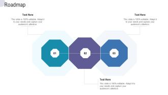 Roadmap Slide Commercial Activities Marketing Tools Brochure Portrait PDF