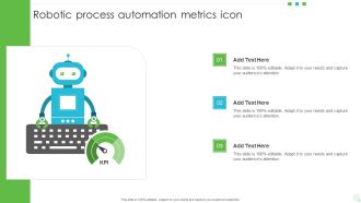 Robotic Process Automation Metrics Icon Download PDF