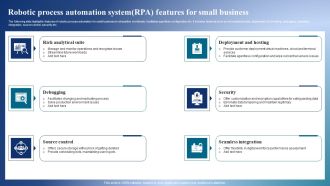 Robotic Process Automation Systemrpa Features For Small Business Rules PDF