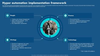 Role Of Hyperautomation In Redefining Business Hyper Automation Implementation Summary PDF