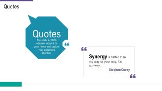 SCM And Purchasing Quotes Ppt Layouts File Formats PDF