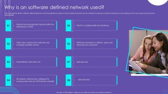 SDN Security Architecture Why Is An Software Defined Network Used Themes PDF