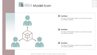 SHRM Model Icon Ppt PowerPoint Presentation Outline Design Inspiration PDF