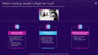 SIEM Services Which Hosting Model Is Right For You Ppt Graphics PDF