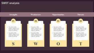 SWOT Analysis Ppt PowerPoint Presentation File Model PDF