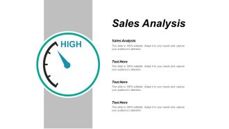Sales Analysis Ppt PowerPoint Presentation Ideas Layout Ideas Cpb