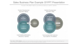 Sales Business Plan Example Of Ppt Presentation