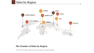 Sales By Region Ppt PowerPoint Presentation Slides Graphics Pictures