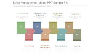 Sales Management Model Ppt Sample File