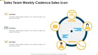 Sales Team Weekly Cadence Sales Icon Guidelines PDF