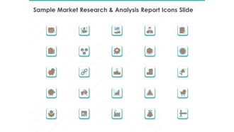 Sample Market Research And Analysis Report Icons Slide Ppt Pictures Design Inspiration PDF