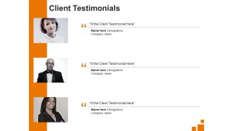 Sample Of Business Plan Client Testimonials Ppt PowerPoint Presentation Styles Slide PDF