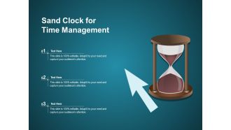 Sand Clock For Time Management Ppt PowerPoint Presentation File Outfit PDF